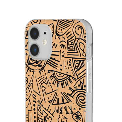 Mystic Tribal Geometry | Flexible Phone Case for iPhone