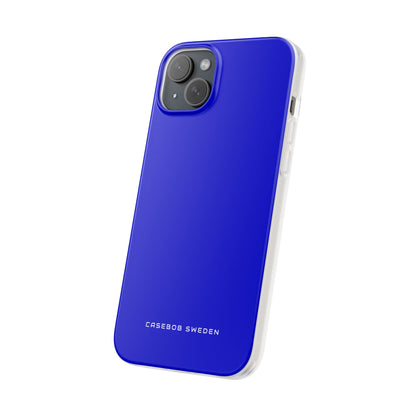 Medium Blue iPhone 15 - Flexi Phone Case