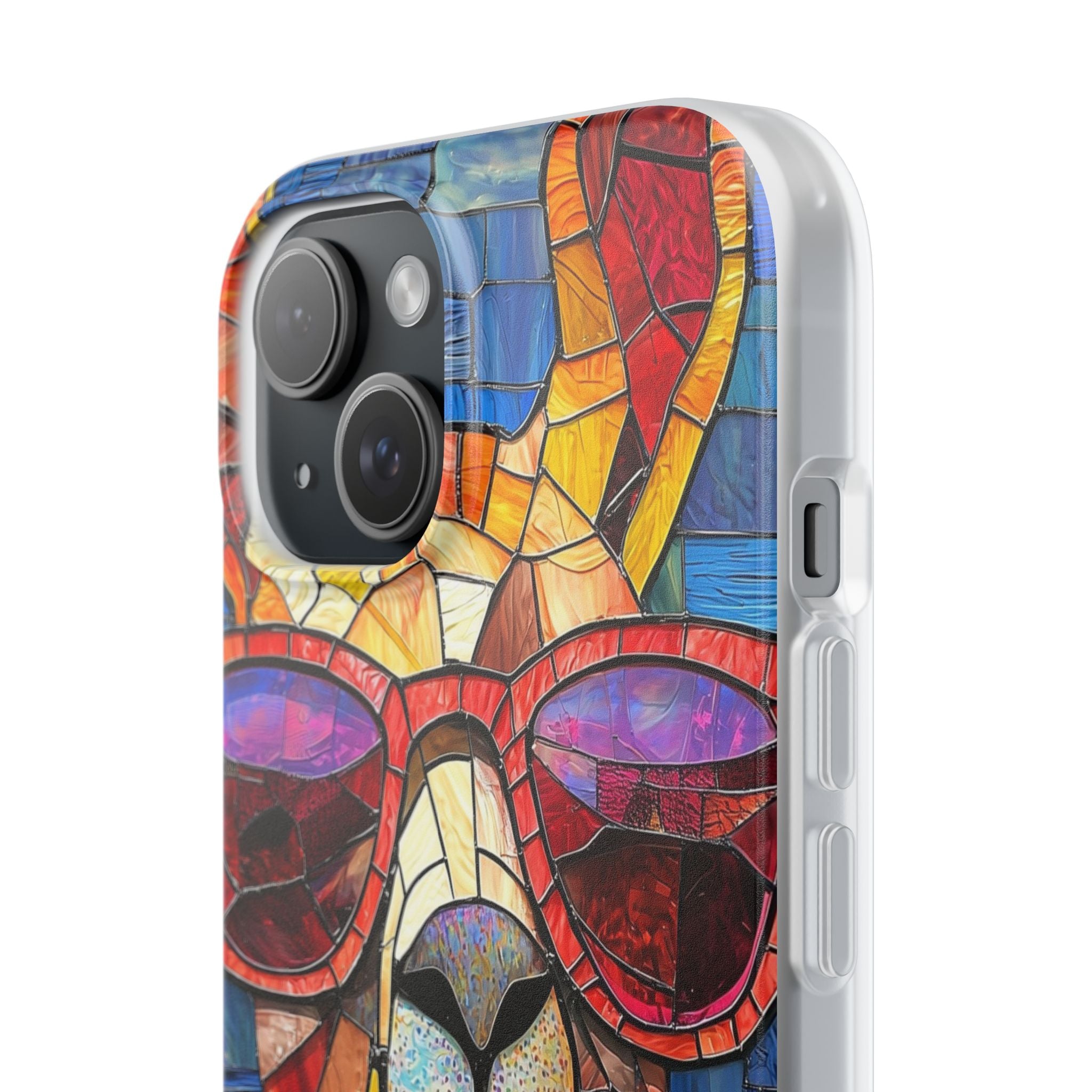 Llama Glow iPhone 15 Case - Soft