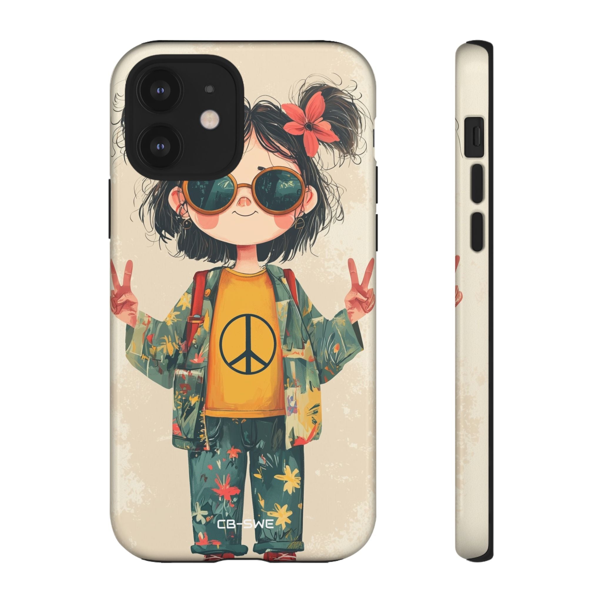 Groovy Child Laughs - iPhone Case