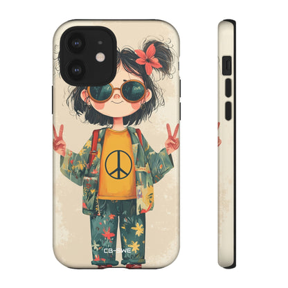 Groovy Child Laughs - iPhone Case