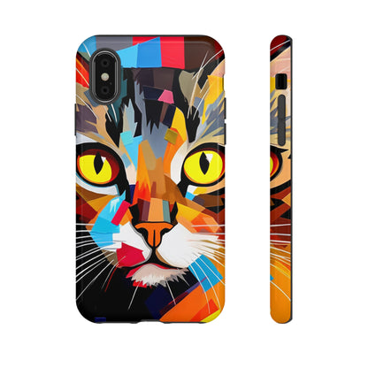 Abstract Kitty Palette Samsung Case (Protective)