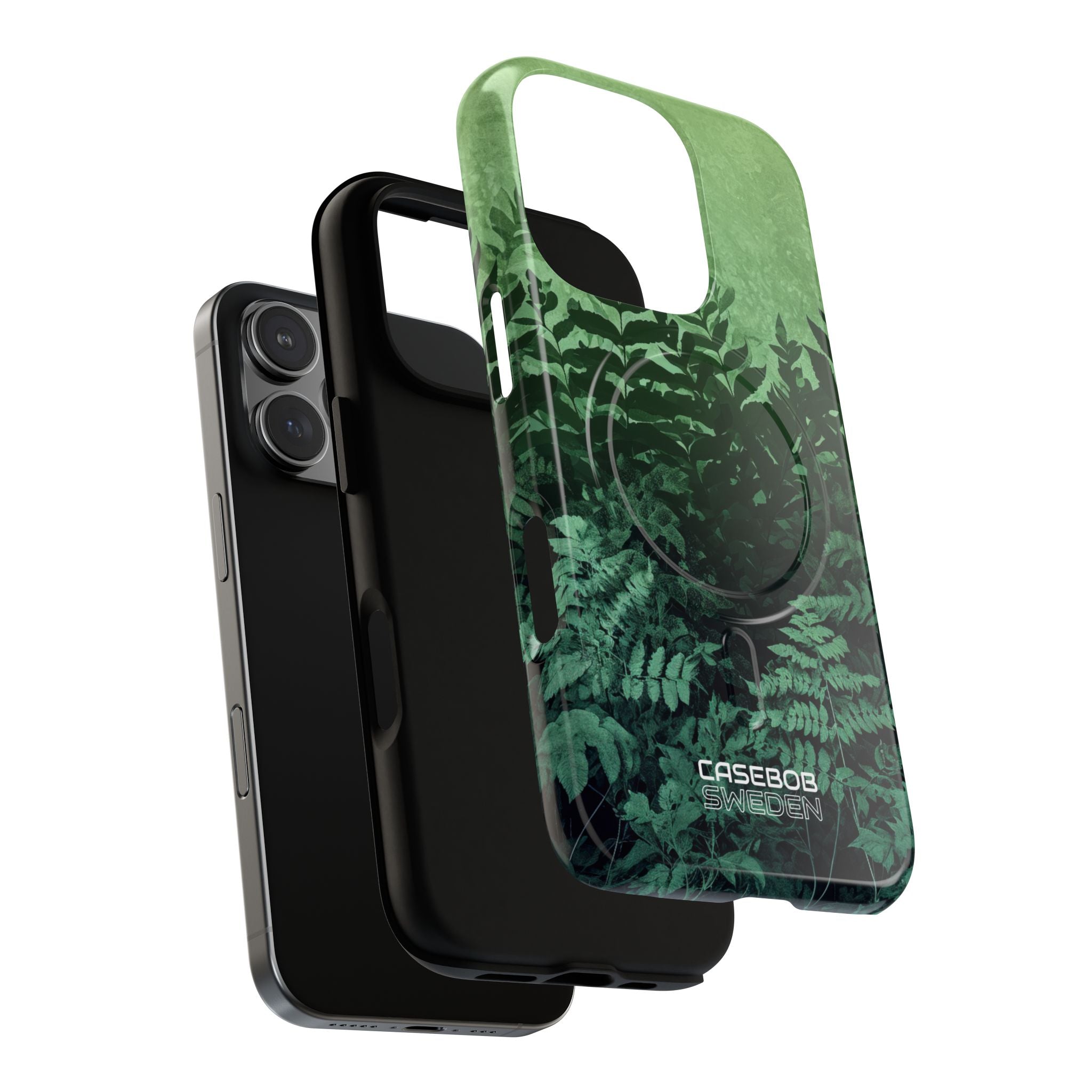 Verdant Fern Silhouettes iPhone 16 - Tough+