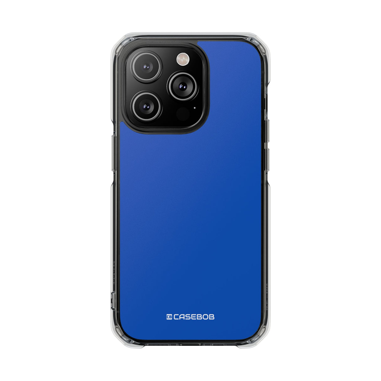 Sapphire Blue | Phone Case for iPhone (Clear Impact Case - Magnetic)