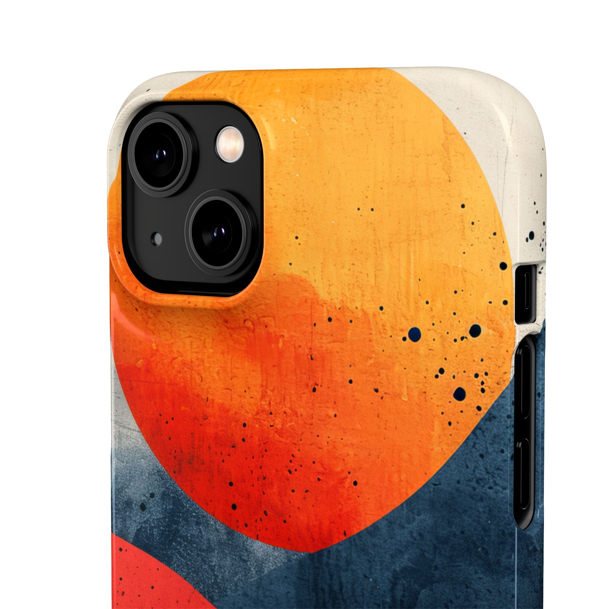 Sunburst Waves - Slim iPhone 14 Phone Case