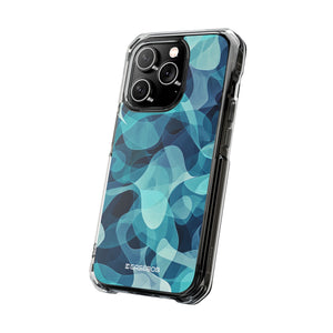 Cool Tones Showcase | Phone Case for iPhone (Clear Impact Case - Magnetic)