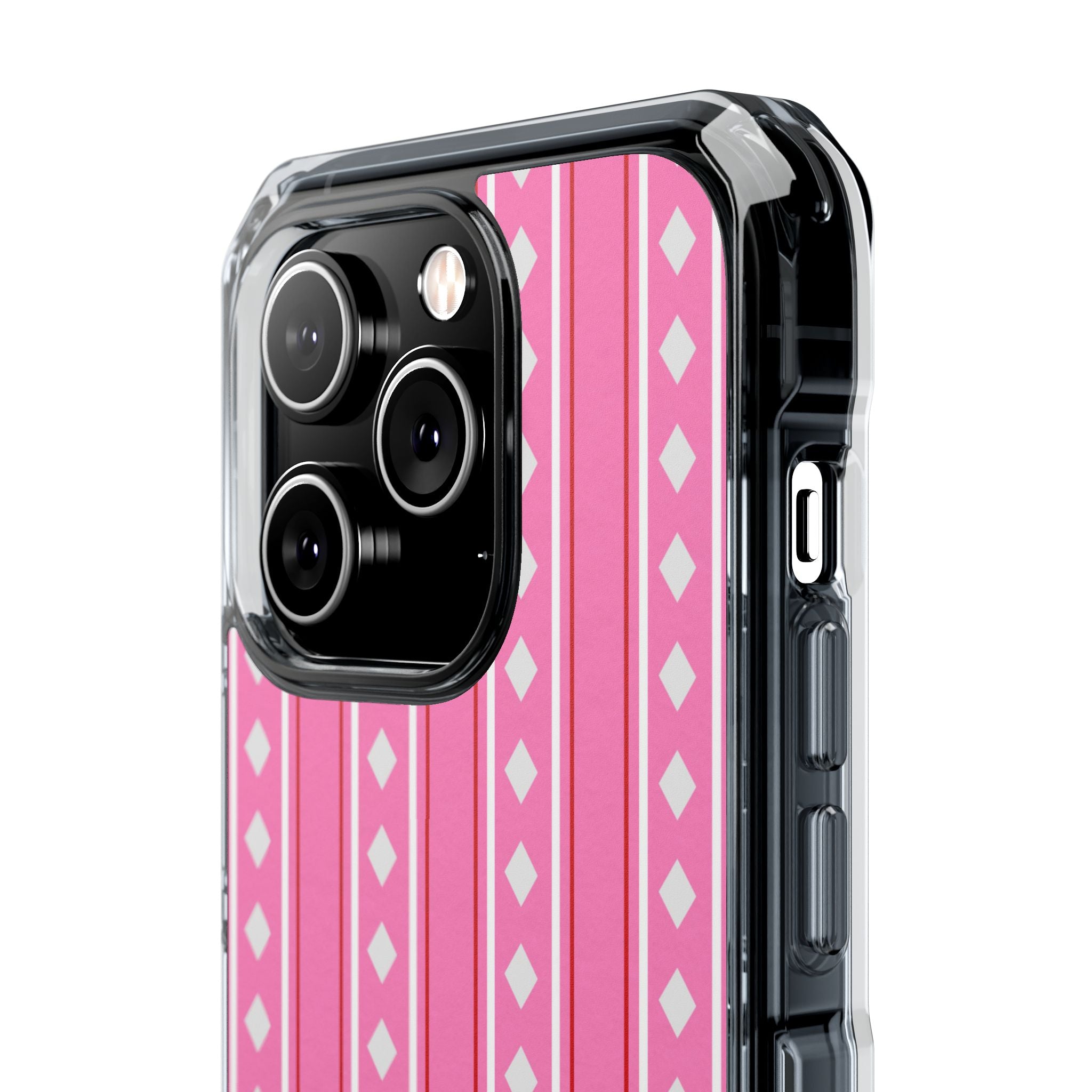 Pink Diamonds Symmetry iPhone Case - Impact