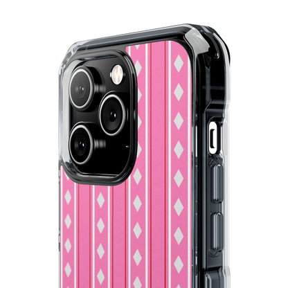 Pink Diamonds Symmetry iPhone Case - Impact