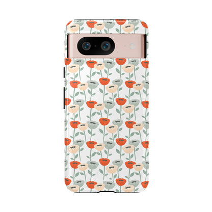 Minimalist Floral Elegance - Google Pixel Case