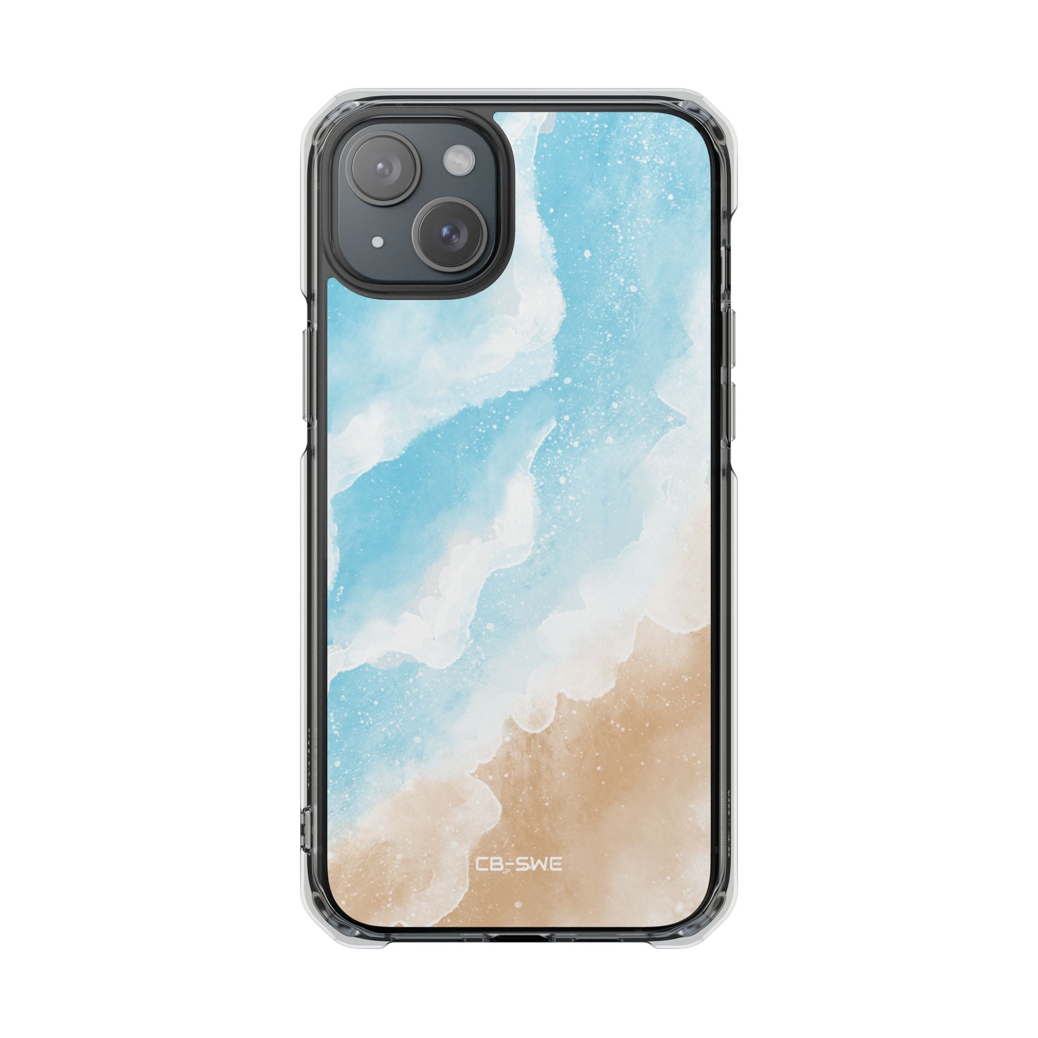 Serene Coastal Whispers iPhone Case - Impact