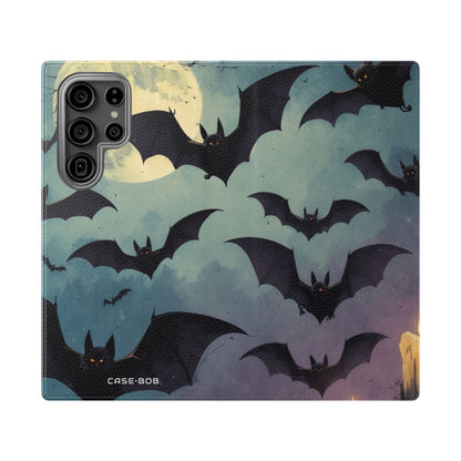 Glowing Bat Wings - Samsung S23 Ultra Case - Wallet