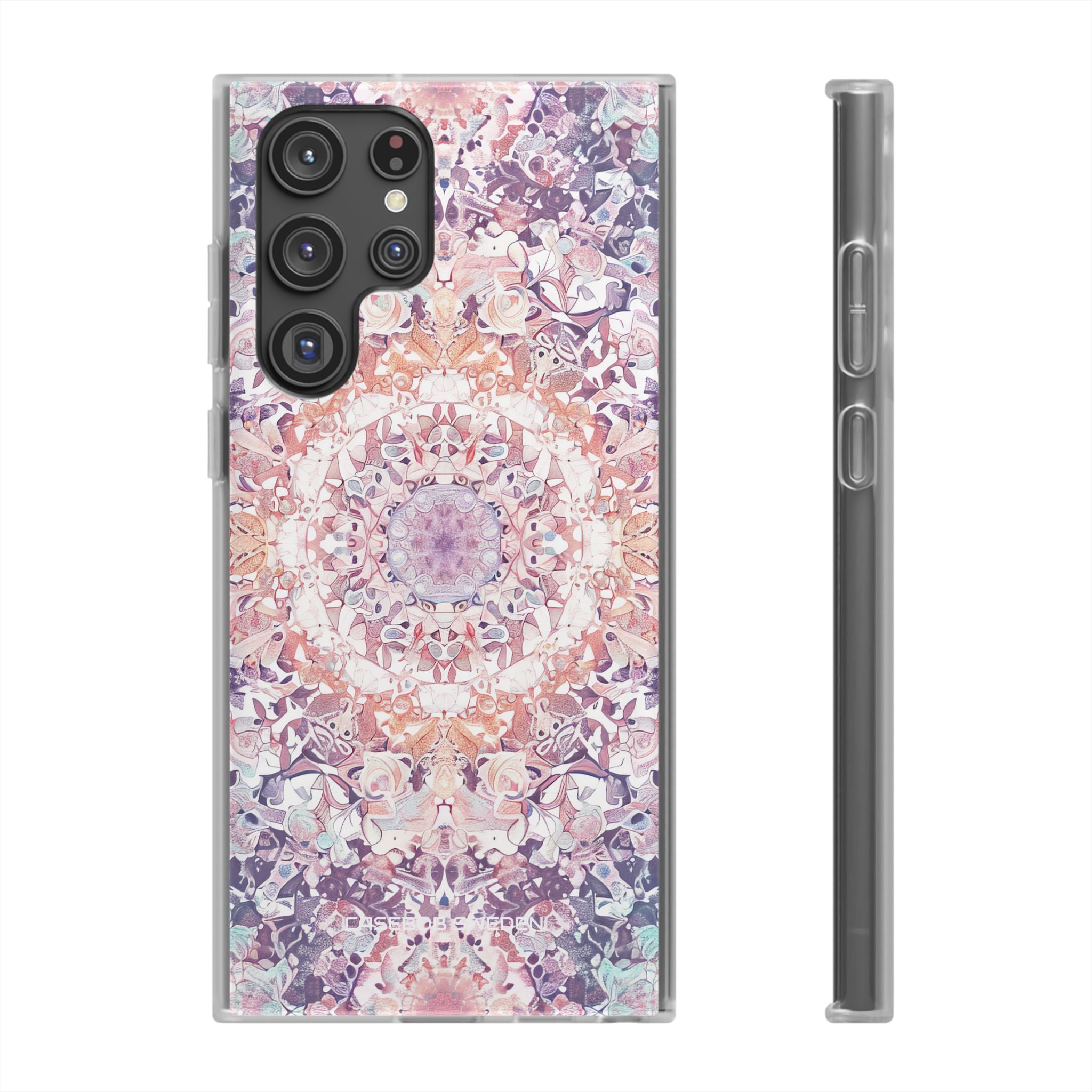 Purple Pink Mandala - Flexi Samsung S22 Phone Case