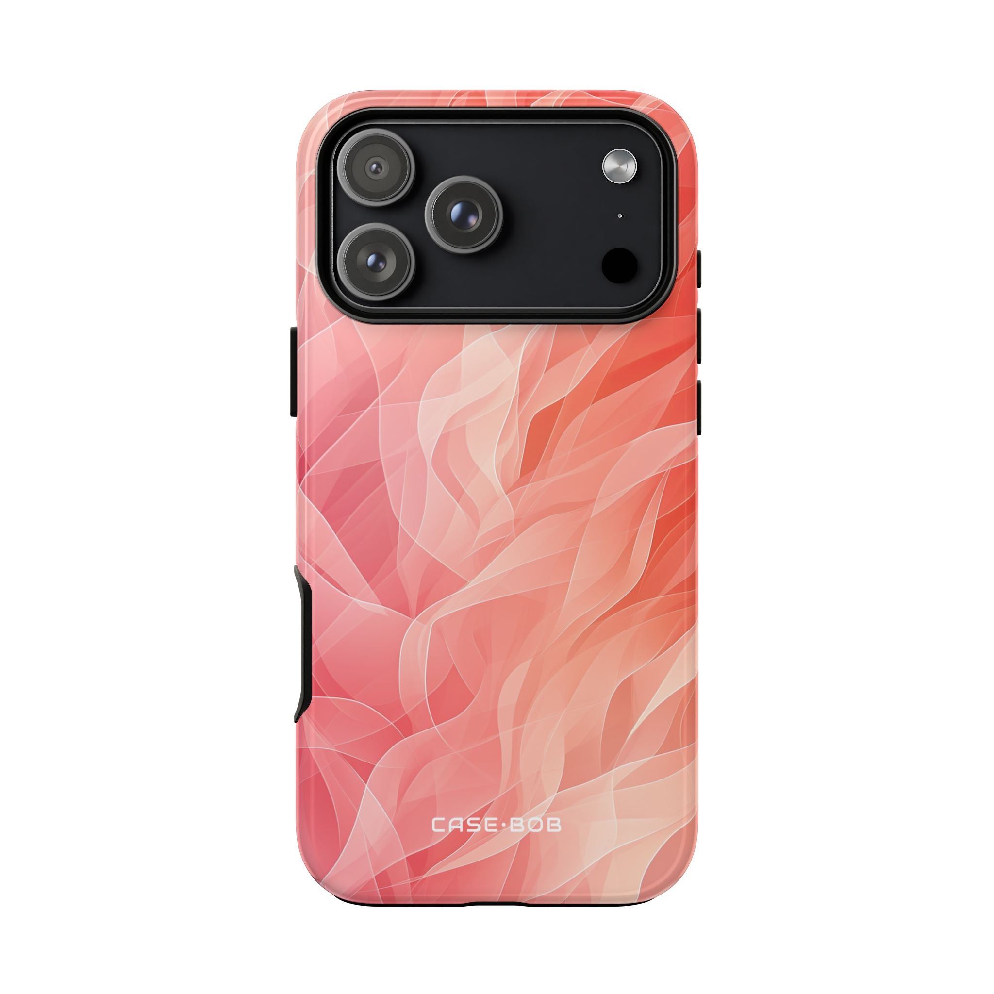 Peach Wave Drift iPhone 17 Pro Max Case - Tough