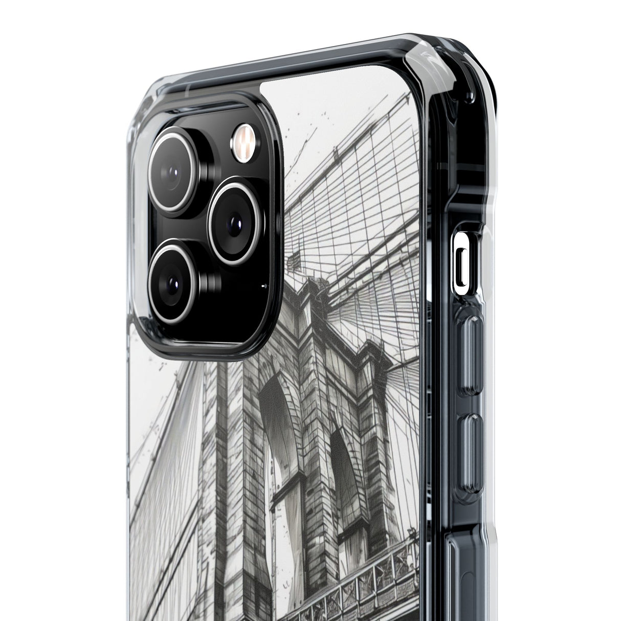 Timeless Architecture - Phone Case for iPhone (Clear Impact - Magnetic)