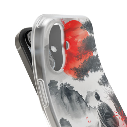 Sunlit Sentinel iPhone 16 Case - Soft