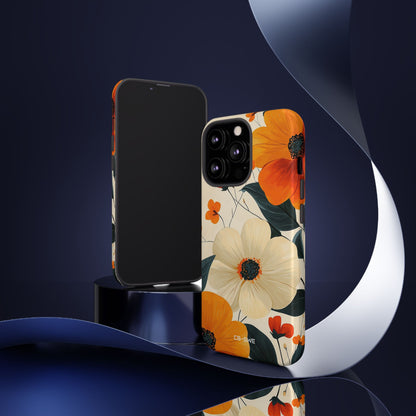 Vibrant Flowers Bloom - iPhone Case