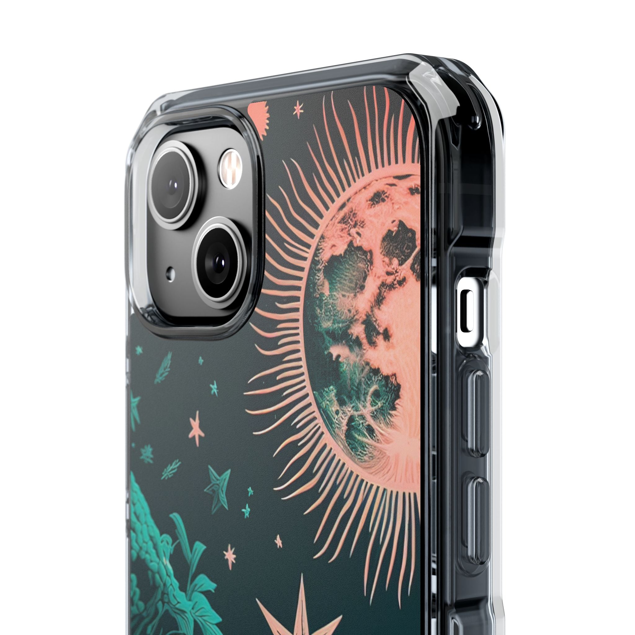 Celestial Botanical Night iPhone Case - Impact