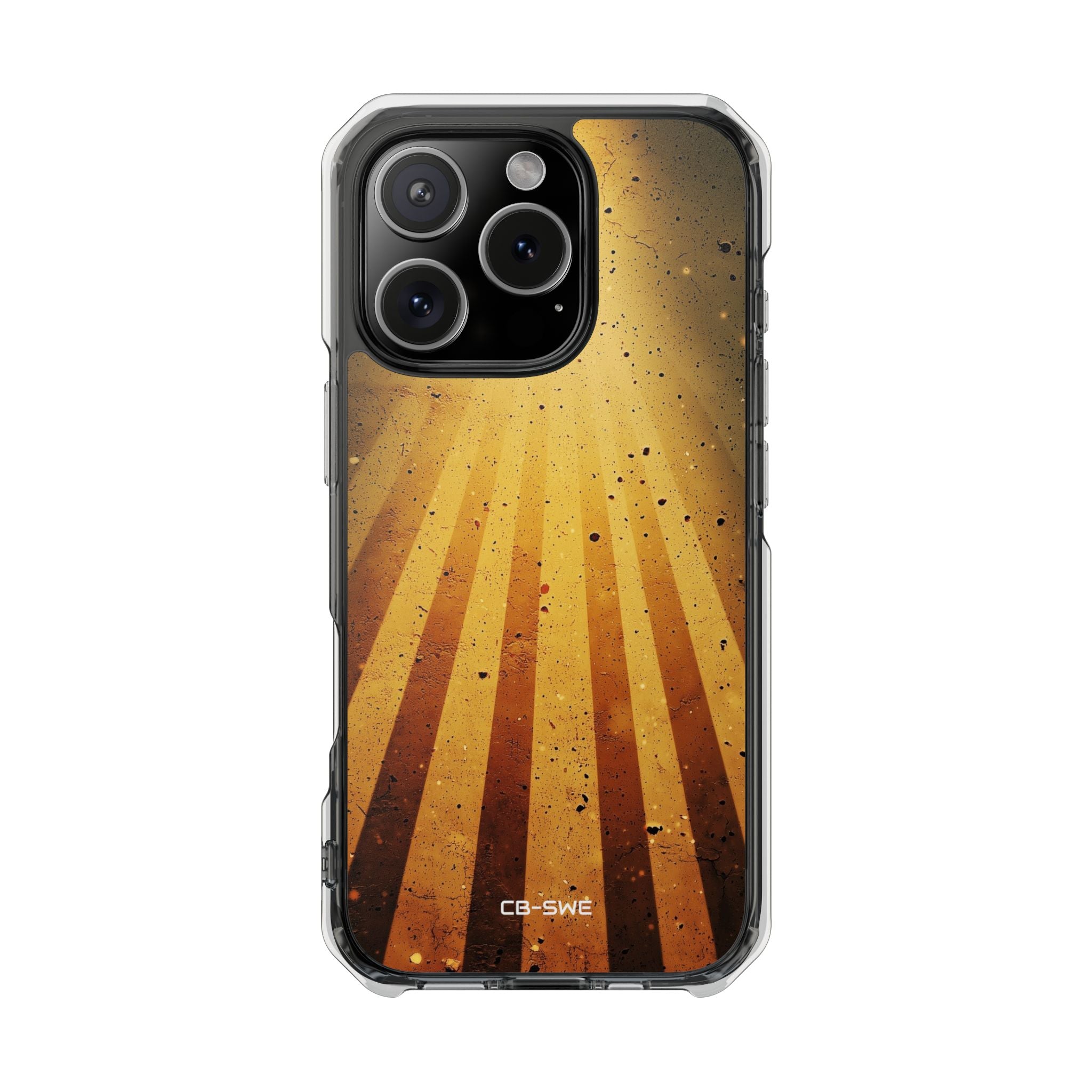 Golden Rays Emanate iPhone Case - Impact