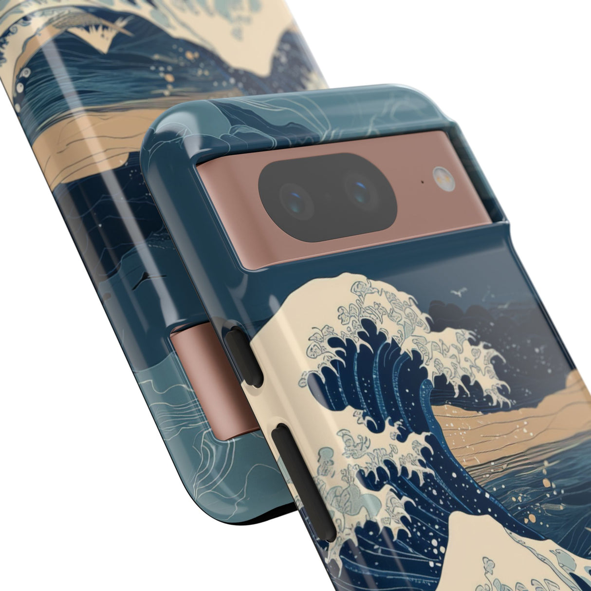 Ocean's Majesty: Ukiyo-e Waves - for Google Pixel 8