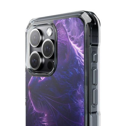 Mystical Starlit Cat iPhone Case - Impact