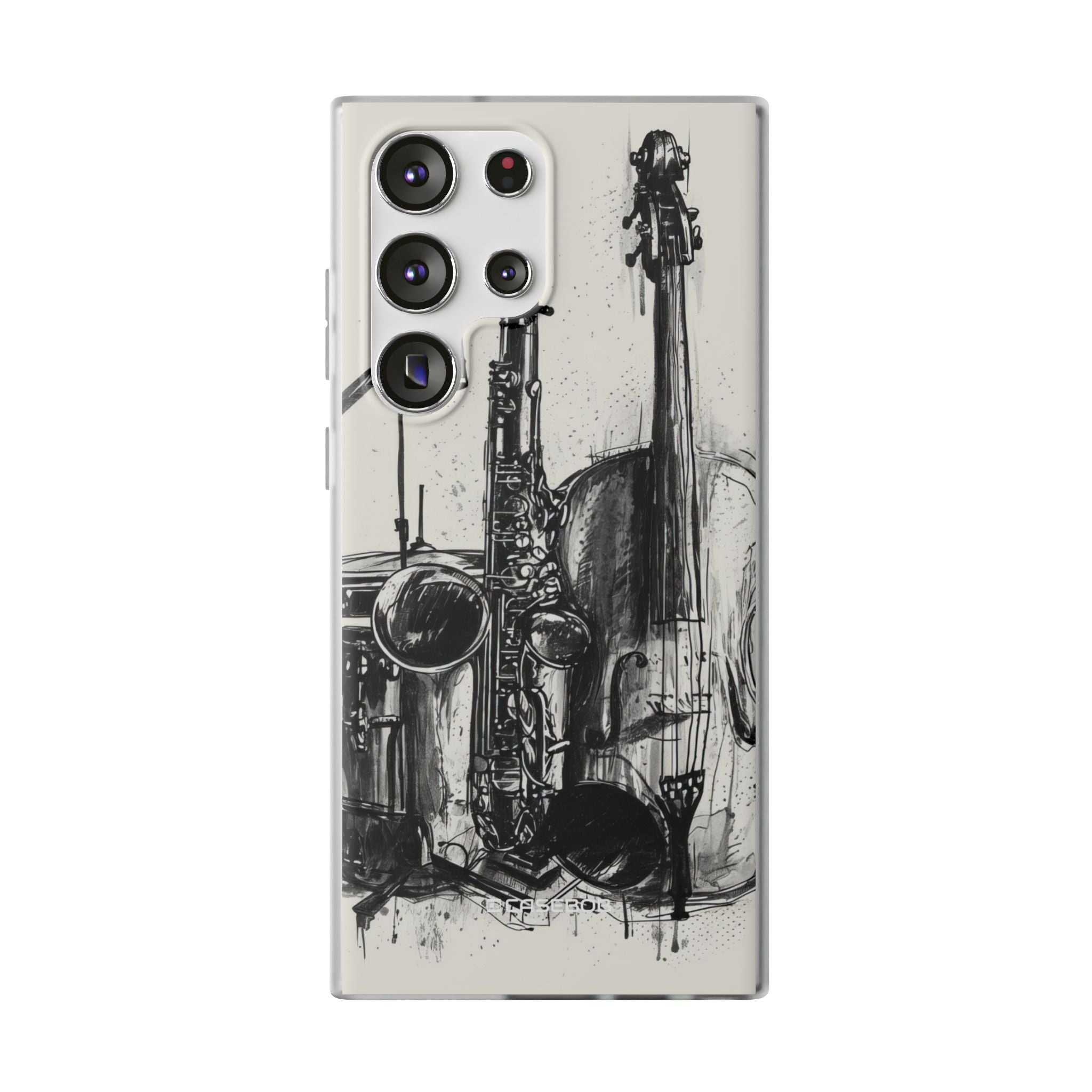 Jazz Ink Expressions | Flexible Phone Case for Samsung Galaxy