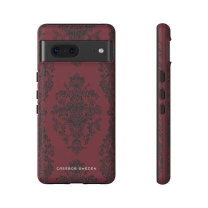 Gothic Crimson Elegance Google Pixel 7 - Tough Phone Case