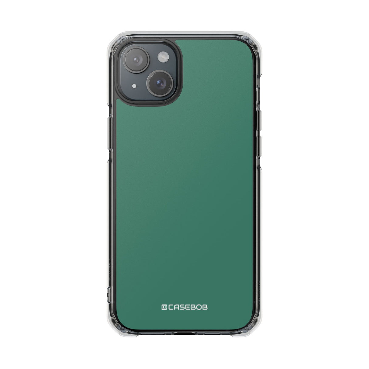 Viridian Green | Phone Case for iPhone (Clear Impact Case - Magnetic)