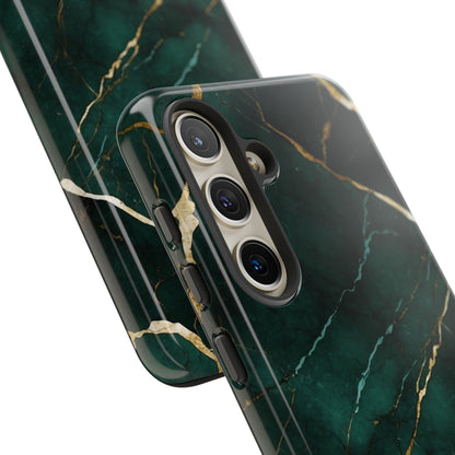 Emerald Veins Flow - Samsung Case