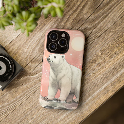 Polar Bear Radiance iPhone 16 Pro Case - Tough