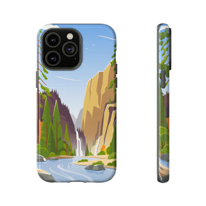 Waterfall at National Park - Protective Phone Case