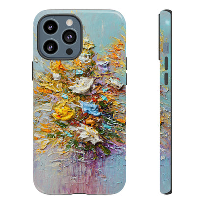 Oil painting - Bouquet of Flowers - Protective Phone Case