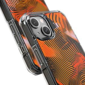 Pantone Tangerine  | Phone Case for iPhone (Clear Impact Case - Magnetic)