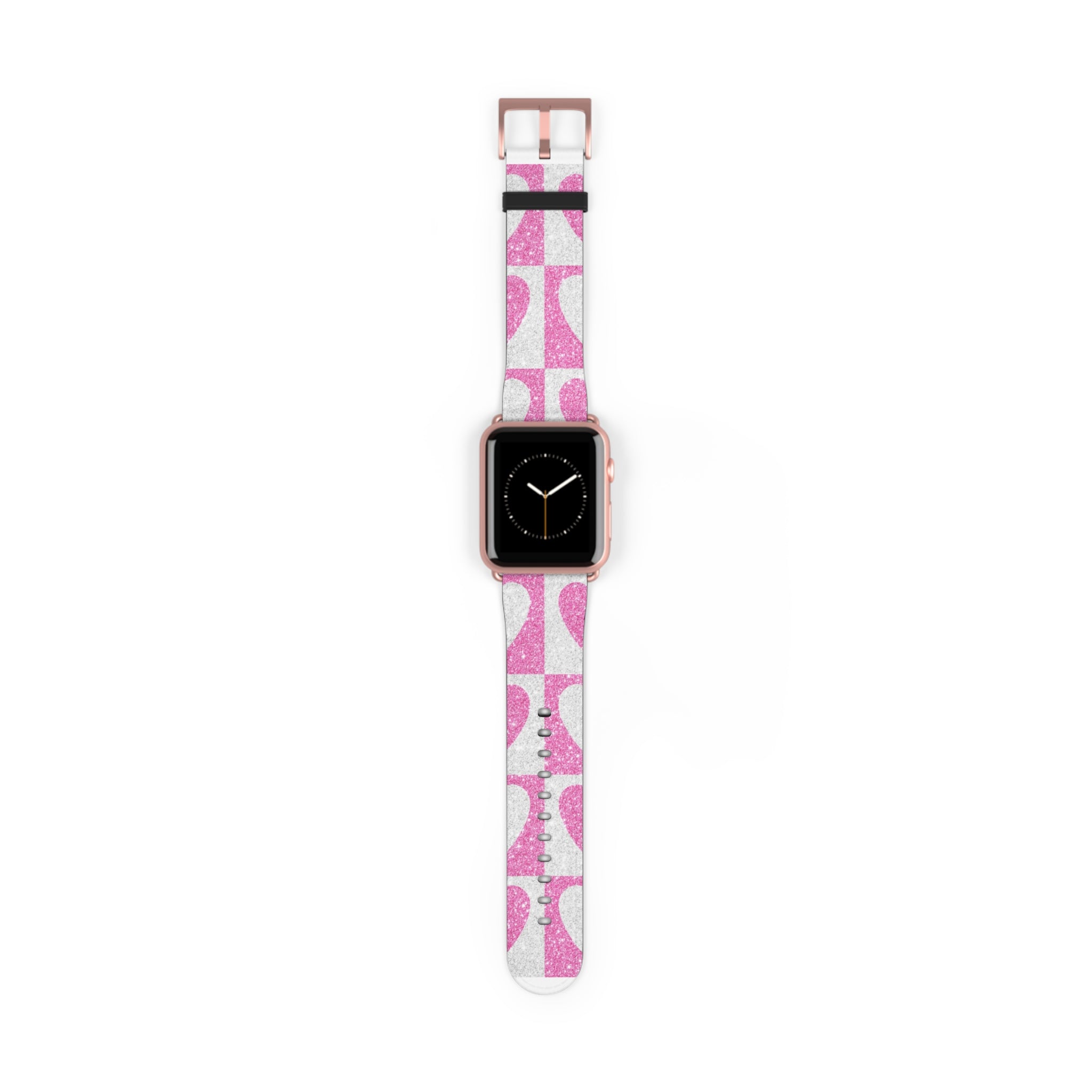 Glitter Heartgrid - Watch Band