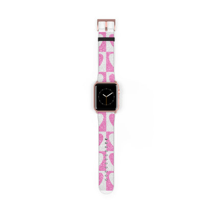 Glitter Heartgrid - Watch Band