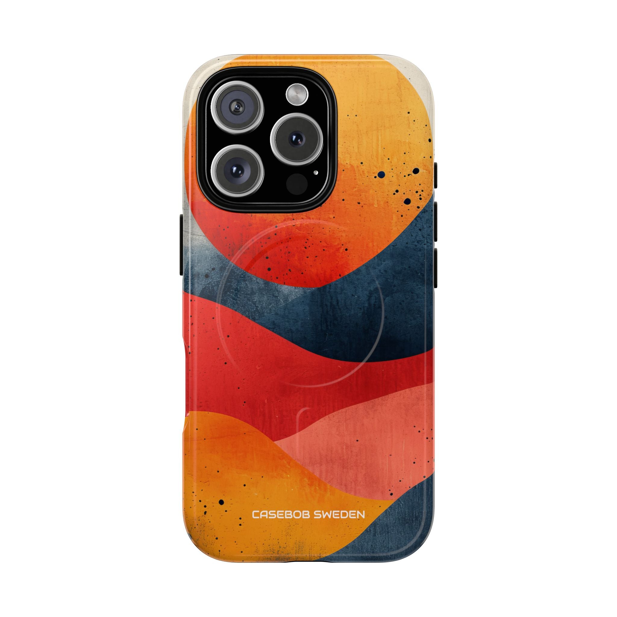 Sunburst Waves - Tough + MagSafe® iPhone 16 Phone Case