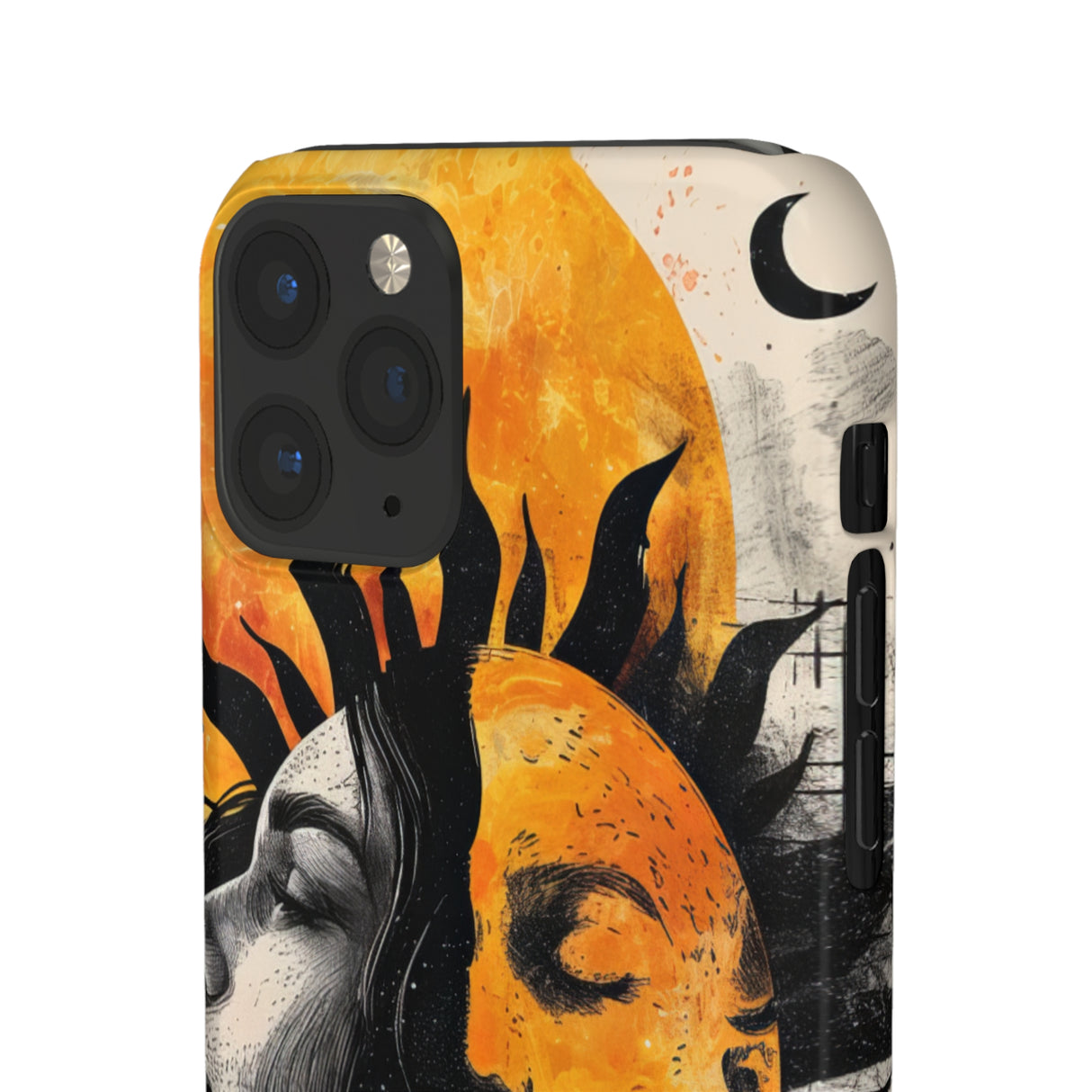 Sunlit Duality | Slim Phone Case for iPhone