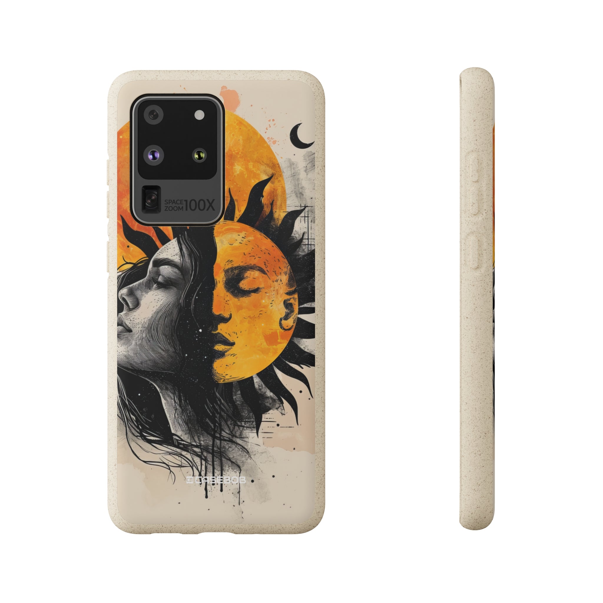 Sunlit Duality | Biodegradable Phone Case