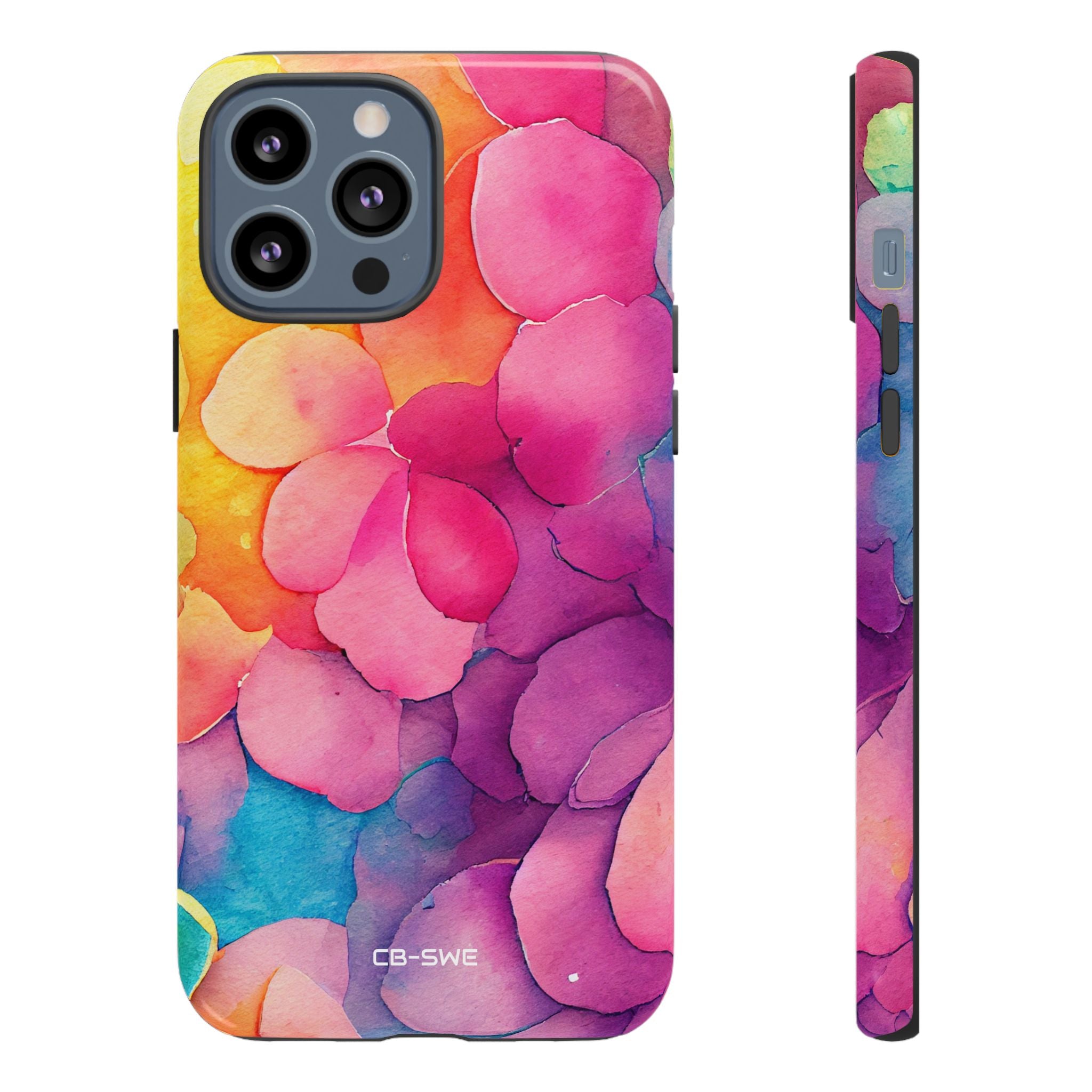 Vibrant Petal Fusion - iPhone Case