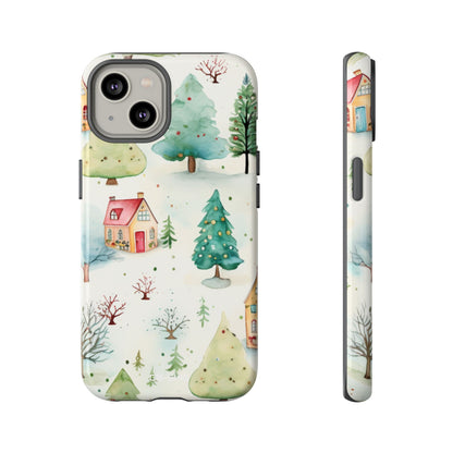 Winter Wonderland Appears - iPhone Case