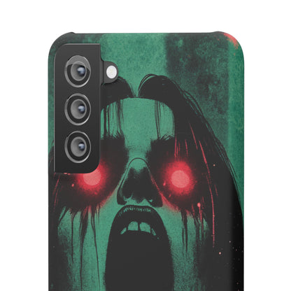 Haunting Glow of Gothic Eyes Samsung S21 - Slim Phone Case