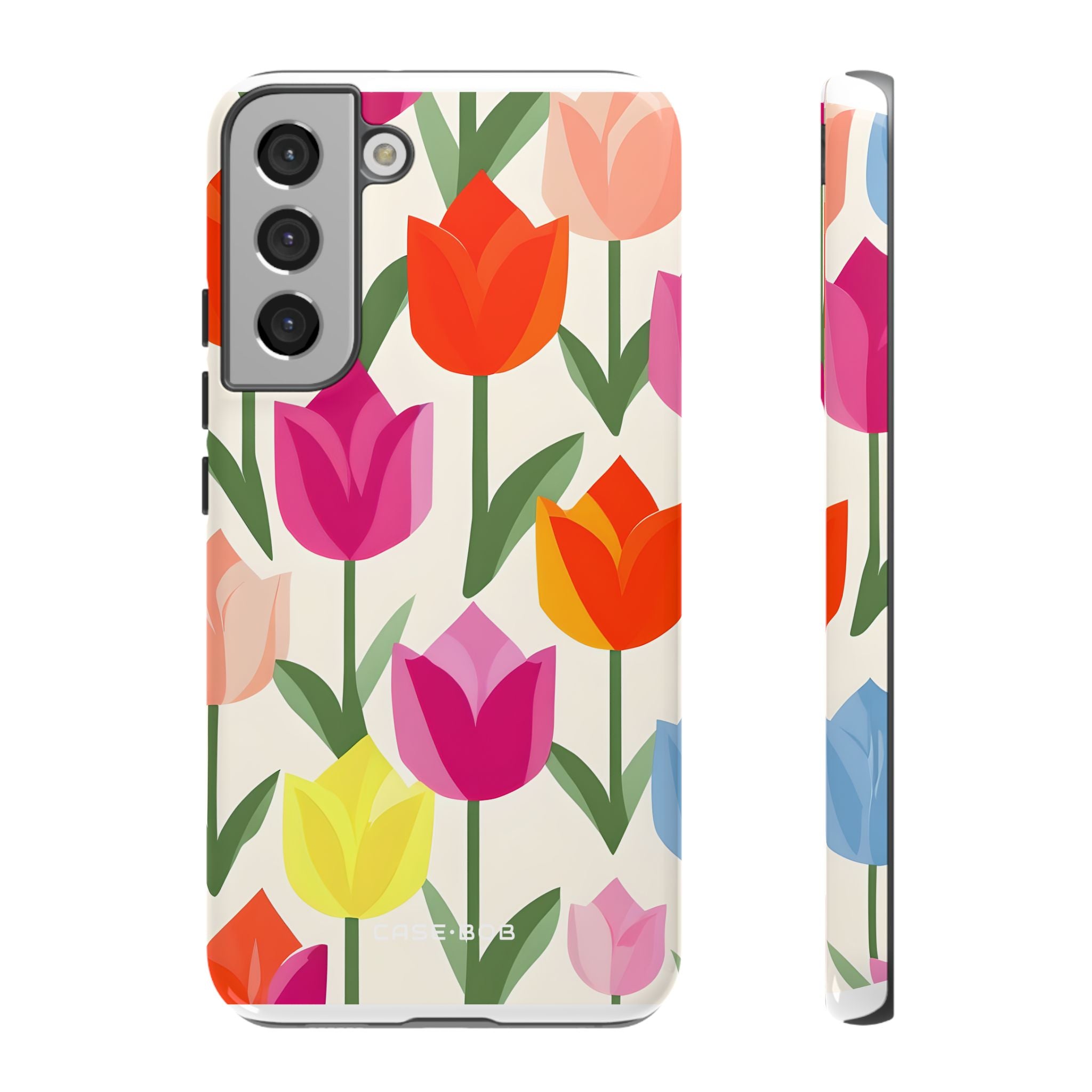 Tulip Harmony Green Samsung S22+ Case - Tough