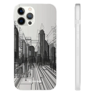 Urban Wireframe | Flexible Phone Case for iPhone