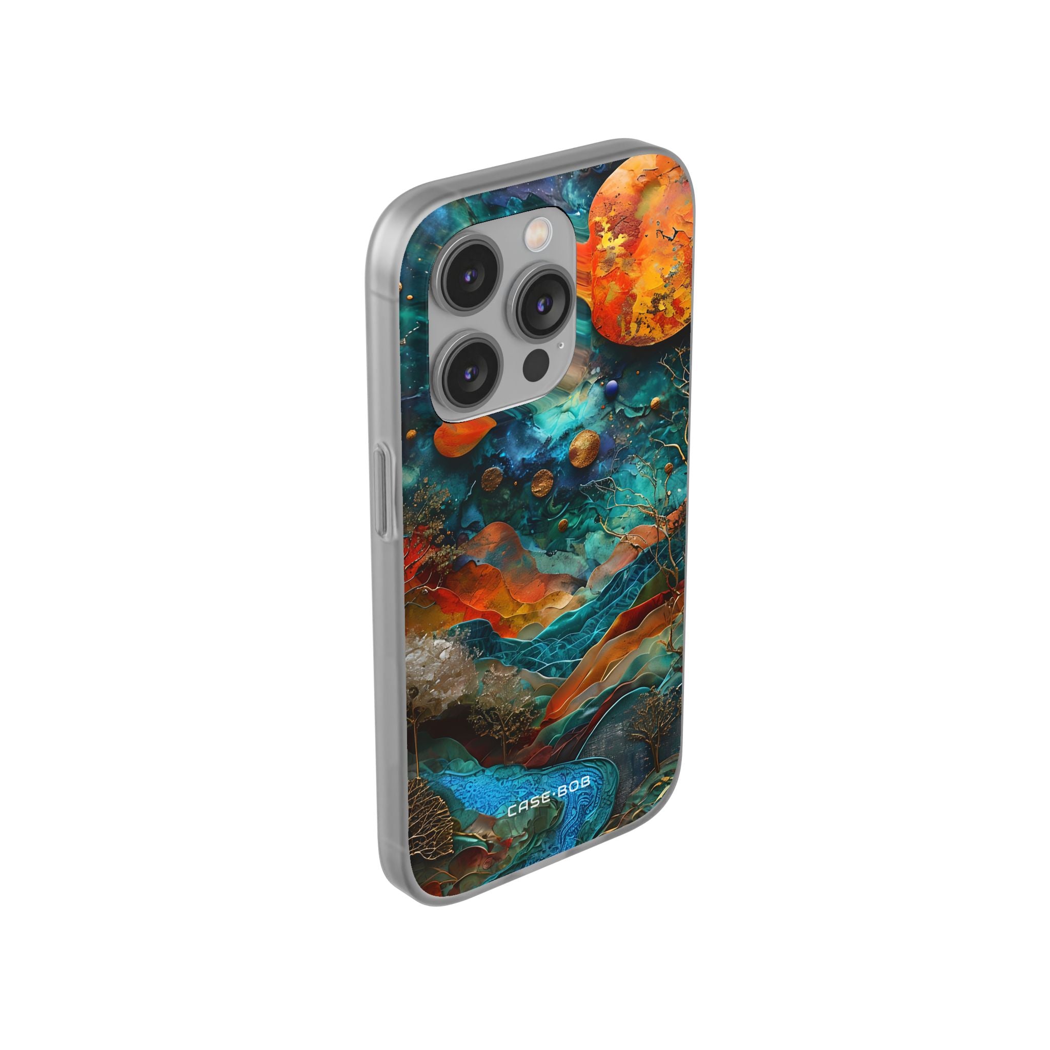 Celestial Ember iPhone 14 Pro Case - Soft
