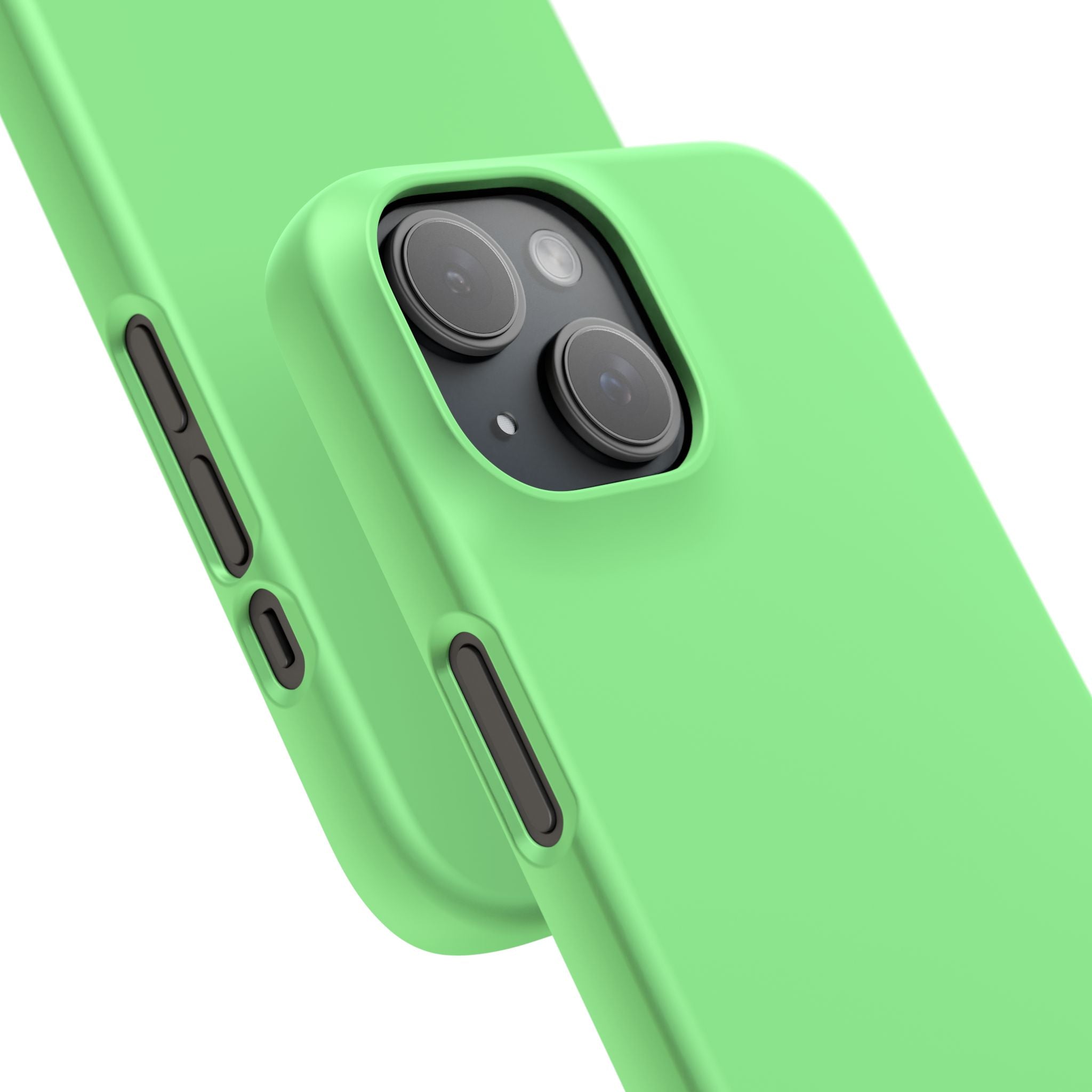 Pale Green iPhone 15 - Slim Phone Case