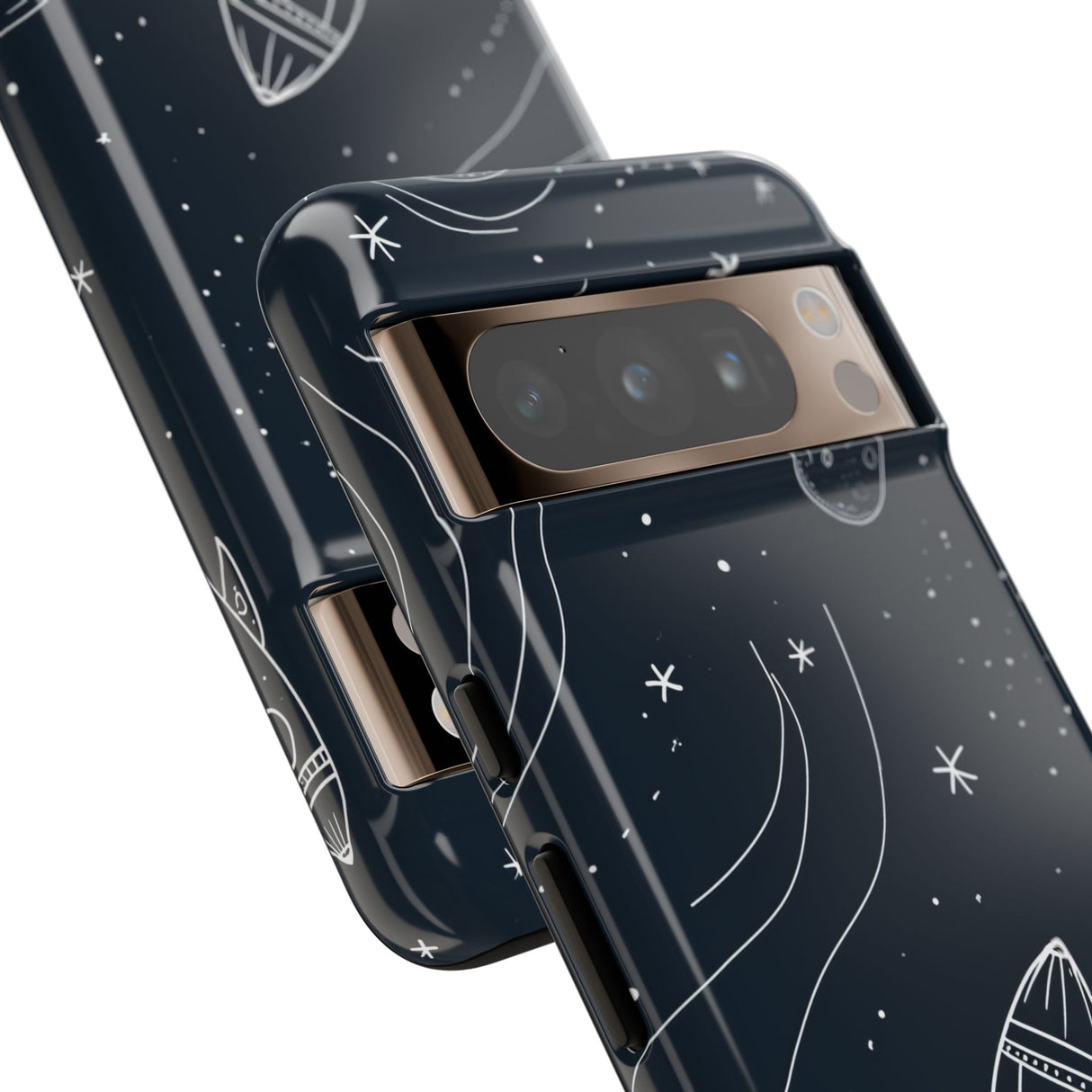 Cosmic Doodle Adventure | Protective Phone Case for Google Pixel