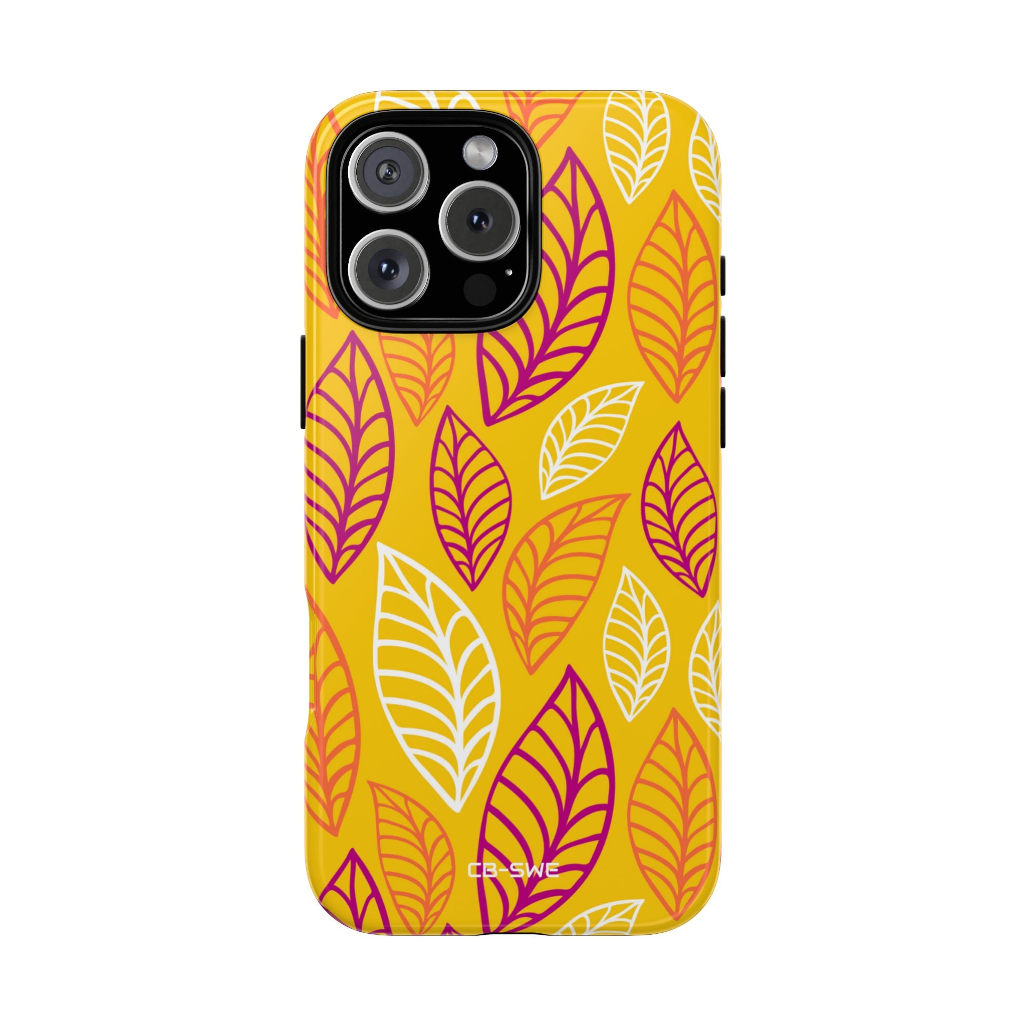 Vibrant Leaf Symphony - iPhone Case