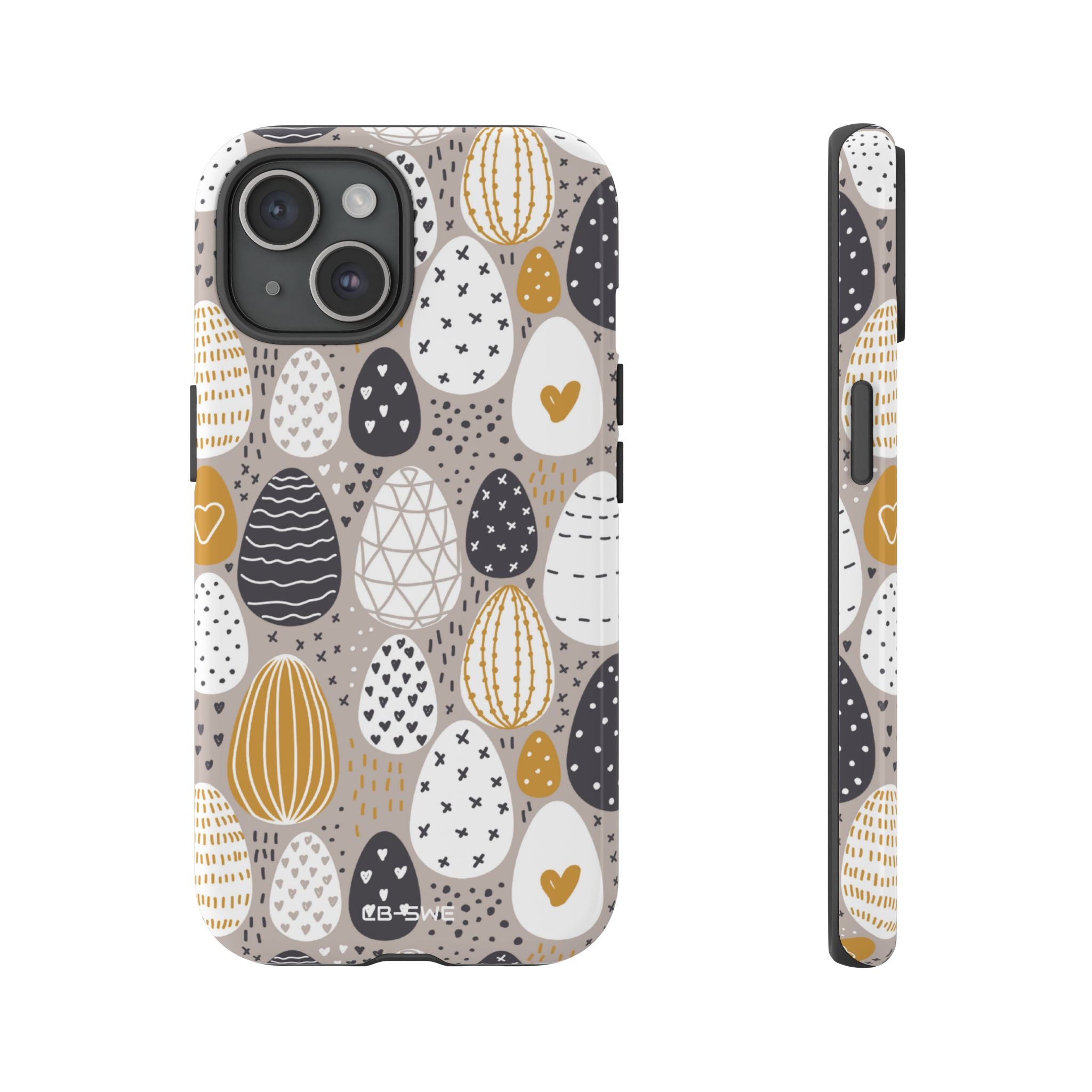 Easter Eggs Playful - iPhone Case