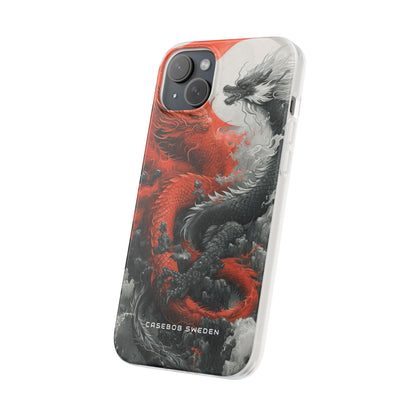 Zen Dragon Harmony iPhone 15 - Flexi Phone Case