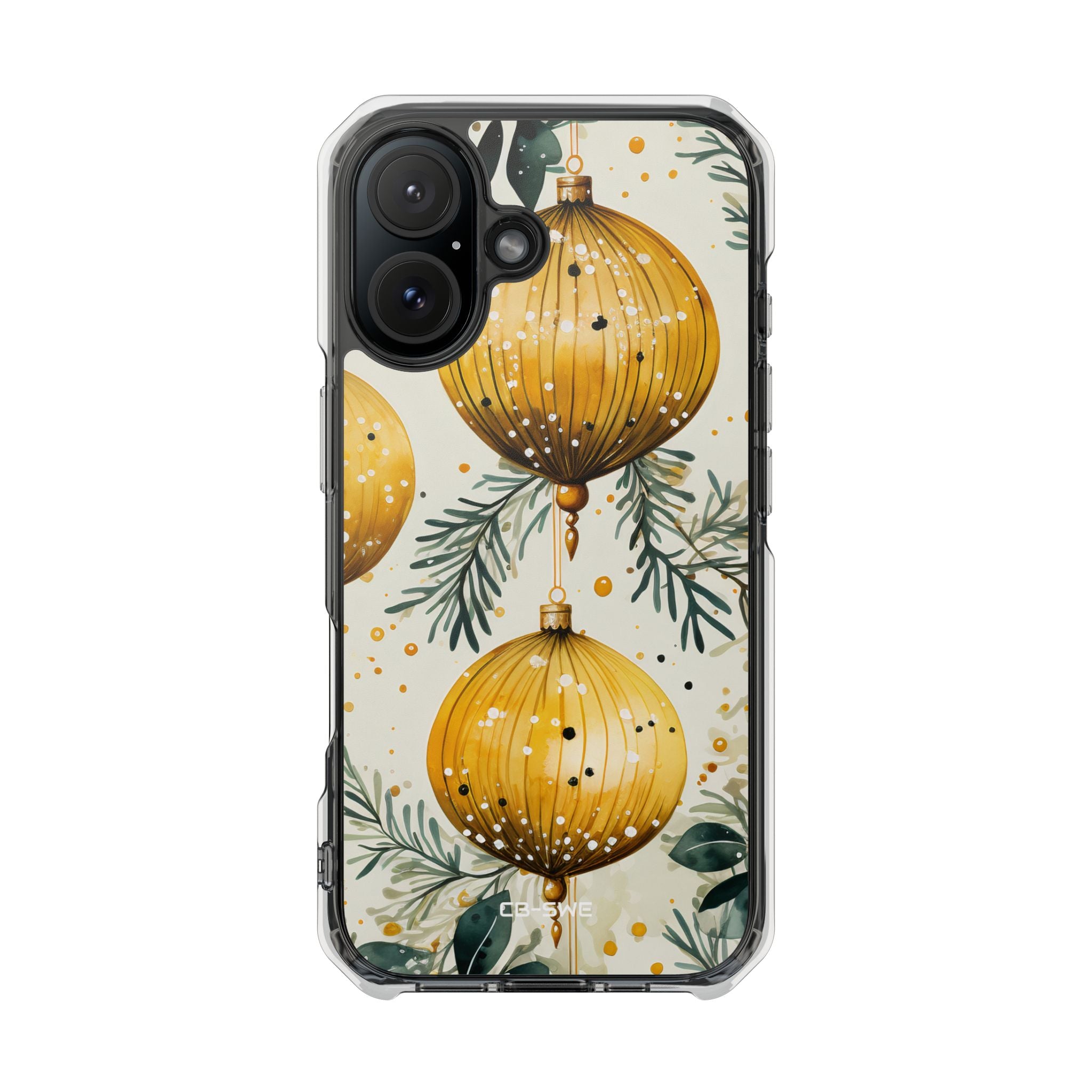 Golden Ornaments Shine iPhone Case - Impact