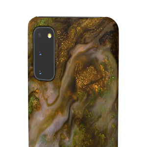 Smaragd Green Ink Art Android Case |Slim| Phone Case